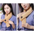 thumbnail image 4 of EGNMCR Camping & Hiking Heating Scarf USB Electric Heating Neck Protection Cold Invisible Zipper Scarf a scarf, 4 of 5