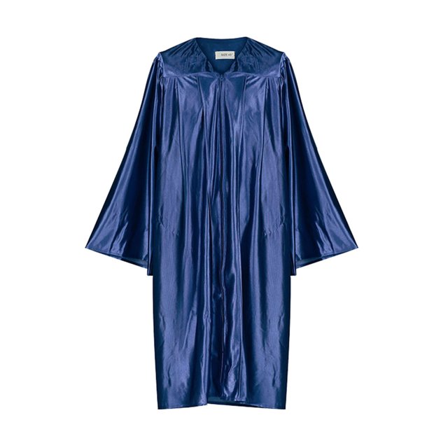 SXcggal Unisex Graduation Gown 2025 For Adult Size Solid Color Basic Adult Graduation Gown