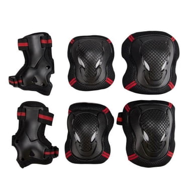 Adult Knee and Elbow Pads for Roller Skating Bmx Bike Knee Pads and Elbow Pads with Wrist Guards Protective Gear Set Knee Pads and Elbow Pads for Kids 10-12