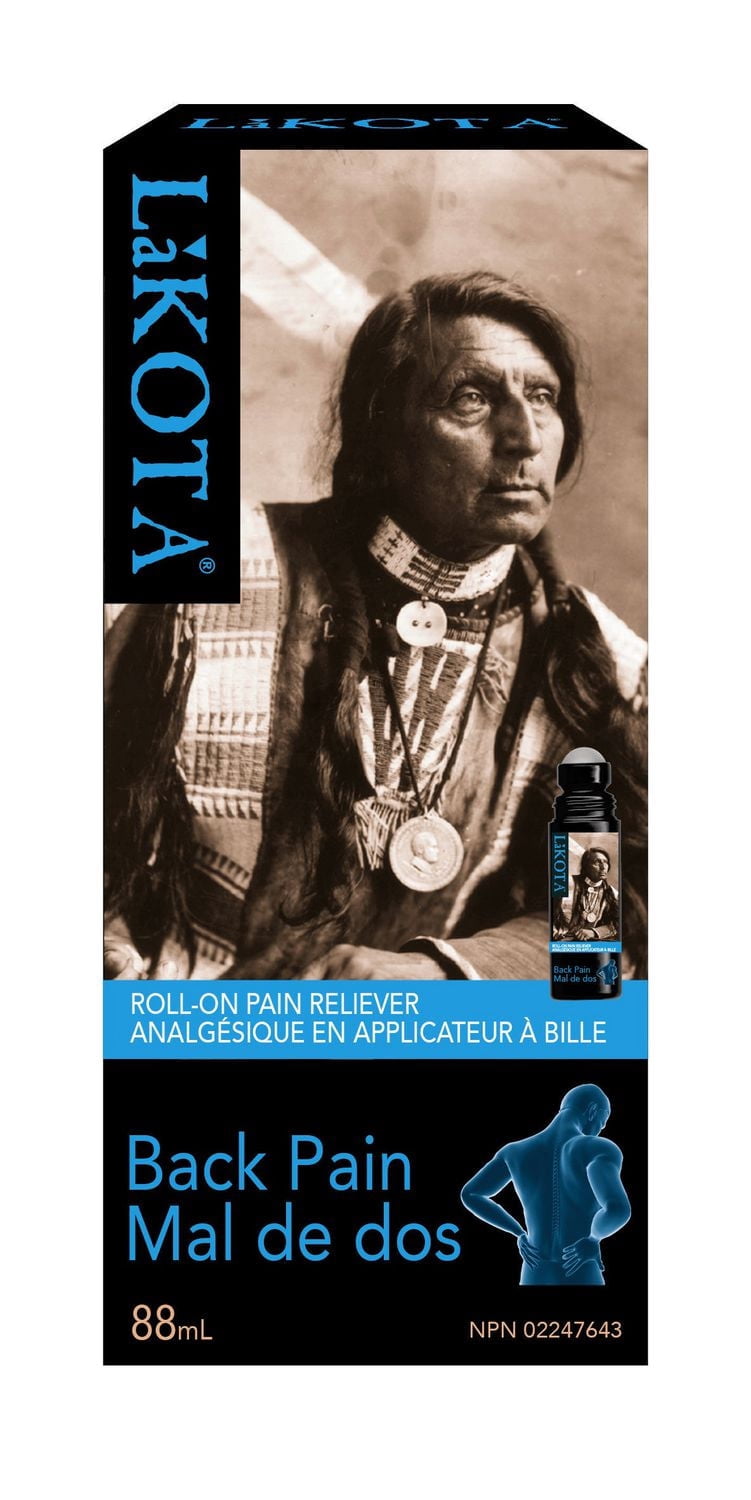 Lakota Back Pain Roll-on Pain Reliever Liquid