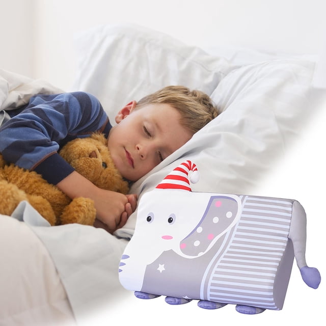 Yhmxh Pillow Covers Throw Pillow Covers Pillow Protector Summer Breathable Children's Ice Silk Cool Pillow Kindergarten Nap Neck Protection Pillow Summer Student Pillow Student Pillows