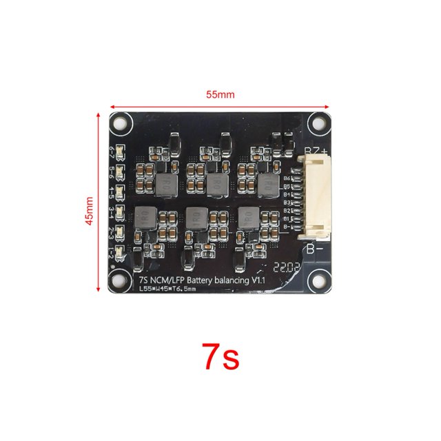 1.2A 2S-16S High Current Equalizer Module Lithium Battery Active Balancer Energy Transfer ,Easy to Install