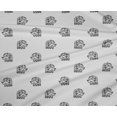 thumbnail image 4 of oneOone Tissu Polyester Lycra Tissu à Imprimé Bloc Éléphant au Mètre 56 Pouces de Large, 4 of 4