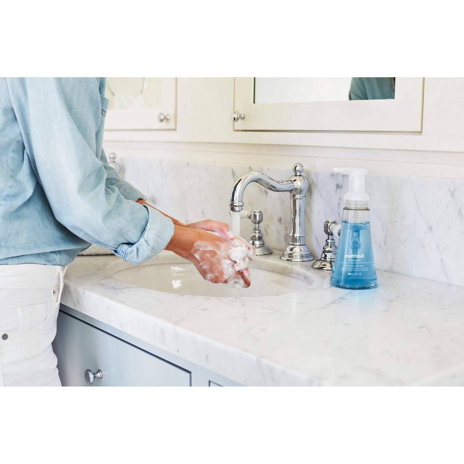 Method Foaming Hand Soap, Waterfall, 300ml