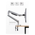 thumbnail image 2 of Aluminum Desktop Clamping 17-38" Monitor Holder Mechanical Spring Arm Free Lifting Full Motion TV Monitor Mount Load 11kgs ,Easy to Use, 2 of 7
