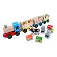 thumbnail image 2 of Melissa & Doug - Ensemble de Jouets Train de Ferme en Bois, 2 of 4