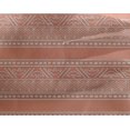 thumbnail image 4 of oneOone Georgette Viscose Fabric Leaves & Chevron Block Print Fabric By The Yard 42 Inch Wide, 4 of 4