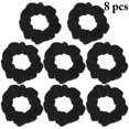 thumbnail image 2 of 8 Pcs Chouchous pour Cheveux de Couleur Unie Attaches Décoratives pour Queue de Cheval Chouchous pour Cheveux, 2 of 10