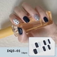 thumbnail image 1 of 15 Styles Semi Cured Gel Nail Stickers Full Nail Required Gel Wraps, 1 of 8