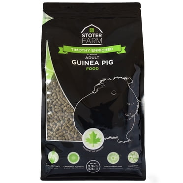 Stoter Farm Timothy Nourriture Enrichie pour Cochon d'Inde (Sac de 5,5 Lb/2,5 kg)
