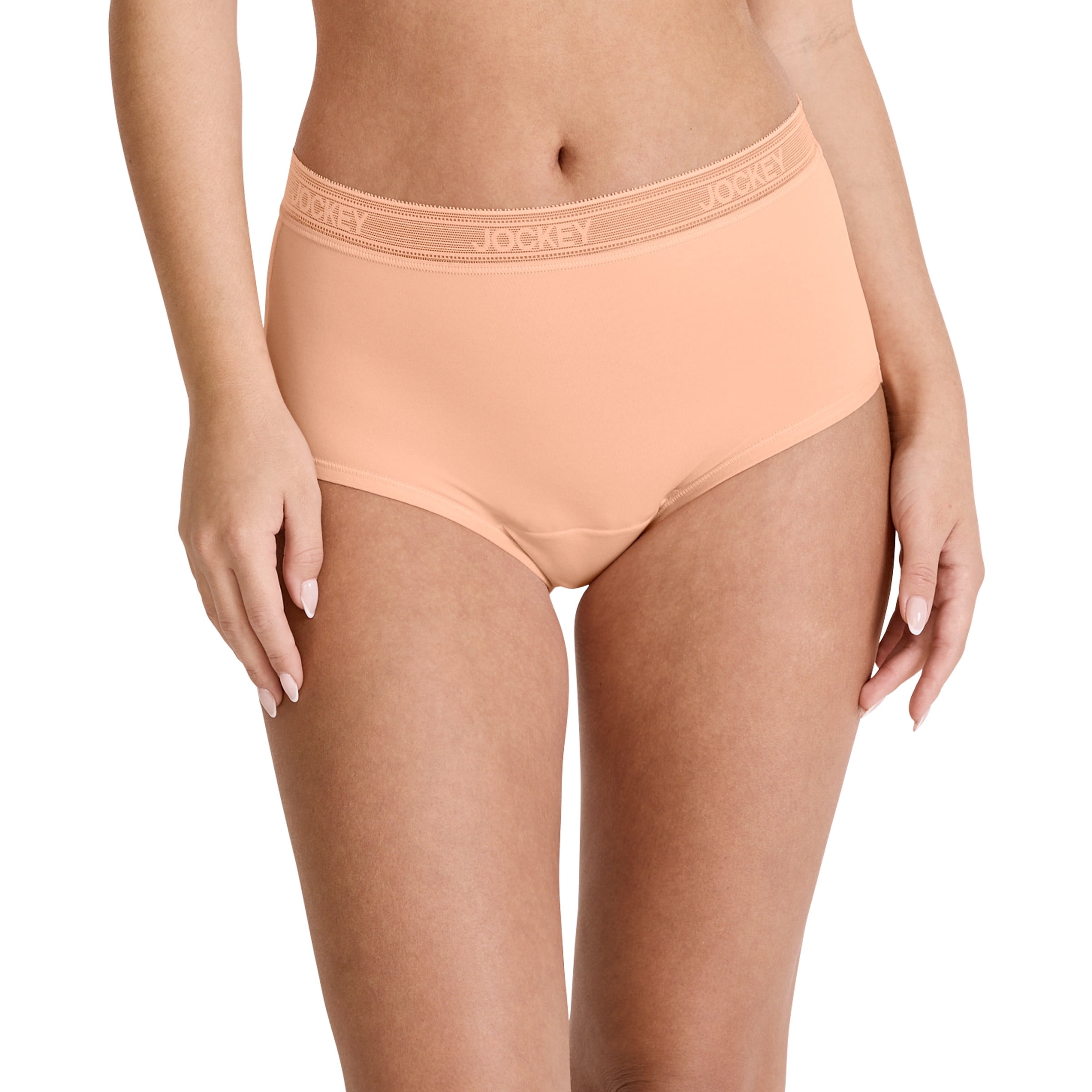 Jockey Women's Worry Free Microfiber Moderate Absorbency Brief