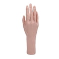 thumbnail image 2 of Silicone Female Hand Model, Nail Training Hand Soft Flexible Finger Silicone Female Mannequin Hand prosthetic Hand for Jewelry Display Nail Art Practice Tattoo Training, 2 of 7