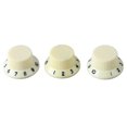 thumbnail image 2 of Guitar Knobs, 3 PCS Clear Lettering Guitar Potentiometer Knobs Electric Guitar Volume Control Knob Replacement For Electric Guitar Bass, 2 of 8