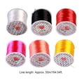 thumbnail image 4 of Xingzhi Household Braiding Rope Bracelet Cord Roll Replacement Beading Elastic Line Jewelry DIY Making Crafting Handmade Gold, 4 of 6