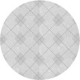 thumbnail image 1 of Ahgly Tapis Rond Lavable en Machine Intérieur Transitionnel Gris Nuage Gris, 4 Pieds Rond, 1 of 7