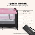 thumbnail image 3 of Dream On Me Zazzy Portable Play yard with Bassinet, 3 of 8