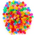 thumbnail image 2 of CousinDIY Fun Pack Acrylic Pony Beads 700/Pkg-Transparent Rainbow - CCMIX-34136, 2 of 2