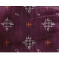 thumbnail image 4 of oneOone Georgette Viscose Fabric Check Kasuri Print Fabric By The Yard 42 Inch Wide, 4 of 4