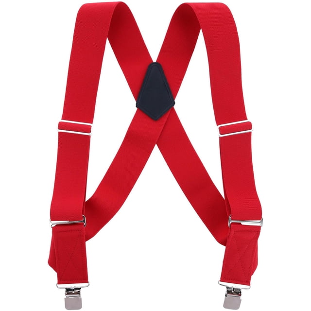 Welch Elastic Solid Color Clip-End Ubee Trucker Suspenders (Men's Big & Tall)