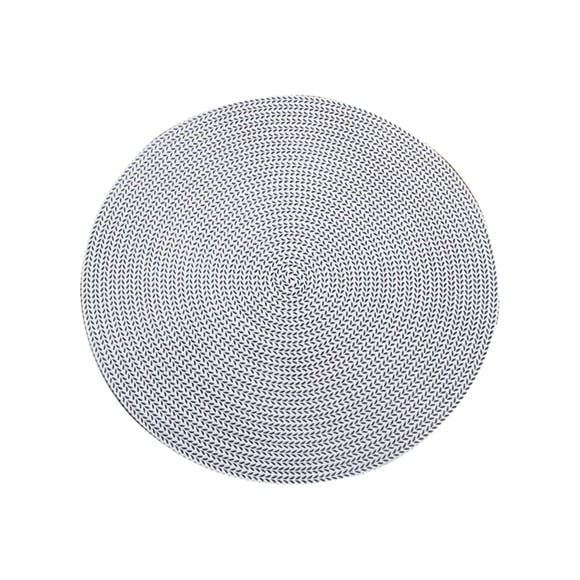 PVC Insulation Placemat 14.96 in x 14.96 in x 0.19 in – Gold or Silver Hollowed-Out Design, Non-Slip, Double-Thick, Reversible, Easy-Clean Kitchen Table Mat