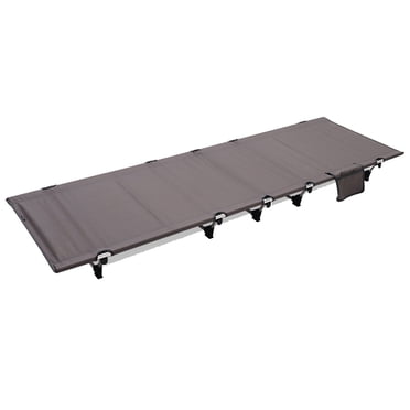 Xingzhi Camping Folding Bed Single Person Outdoor Cot Foldable Sleeping Oxford Fabric Mat Cots Backpacking Picnic Beach Travel Gray