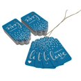 thumbnail image 3 of Inkdotpot Silver Foil Paper Hang Tags Made With Love Text Favor Tags 100 Pack, 3 of 6
