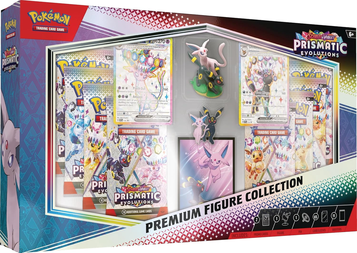 Pokemon TCG:  Scarlet & Violet—Prismatic Evolutions Premium Figure Collection