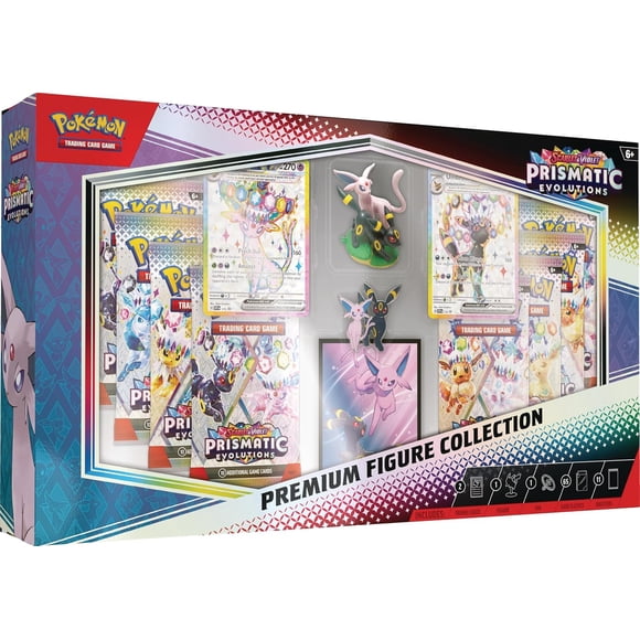 Pokemon TCG: Scarlet & Violet—Prismatic Evolutions Premium Figure Collection