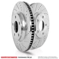 thumbnail image 3 of Power-Stop AR82154XPR Evolution Performance Drilled & Slotted Rear Brake Rotors for 2011-2018 Chevy Silverado 3500, 3 of 3