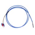 thumbnail image 2 of Temperature Sensor, Stainless Steel Waterproof PT100 Temperature Sensor Probe Silver Plated PTFE Wire 1m Cable  for Water, 2 of 8