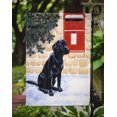 thumbnail image 3 of Carolines Treasures BDBA0301GF Black Labrador by the Mail Box Flag Garden Size, 3 of 3