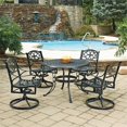 thumbnail image 4 of Homestyles Sanibel Aluminum 5 Piece Outdoor Dining Set in Black, 4 of 30