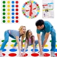 thumbnail image 1 of Bamboohart Twister Game Classic Family Board Games for All Ages Fun & Interactive Twister, 1 of 7