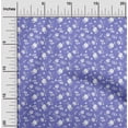 thumbnail image 2 of oneOone Polyester Spandex Violet Fabric Floral Craft Projects Decor Fabric Printed By The Yard 56 Inch Wide, 2 of 5