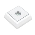 thumbnail image 1 of Led Base Led Holder Plastic Square Led Lamp Base Stand Holder For  Acrylic Statue Display Silver White Light, 1 of 8