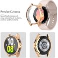 thumbnail image 2 of KOMI [16Pack] KOMI Compatible with Samsung Galaxy Watch 5/Galaxy Watch 4 44 mm Screen Protector Case, Full Protection Cover Soft TPU Bumper Frame Accessories for Samsung Watch, 2 of 5