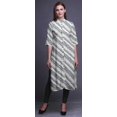 thumbnail image 4 of Bimba Printed Button Down Straight Tunic Dresses For Women Kurti Medium, 4 of 6