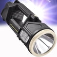 thumbnail image 3 of Feltree 6000mAh Rechargeable LED Flashlight, Dual-Head Super Bright Spotlight for Outdoor Camping Hunting Hiking, 3 of 8