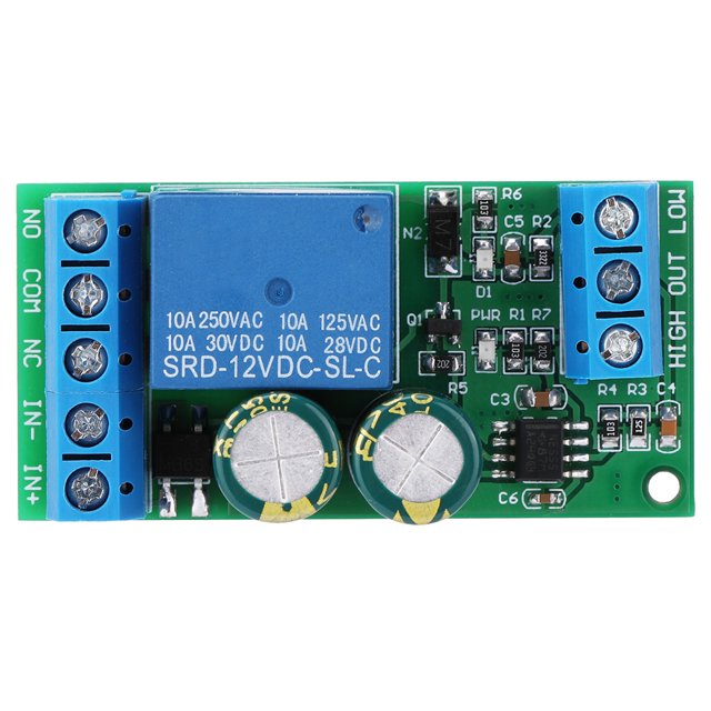 12V Contrôleur de Niveau d'Eau Module de Commutation de Contrôle Automatique de Liquide pour Aquarium de Réservoir de Poissons