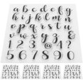 thumbnail image 2 of Rubber  Clear Silicone , Hand-made Decorative Portable 39 Character Lowercase Alphabet For Card Making DIY Scrapbook Scrapbooking Photo Album, 2 of 8