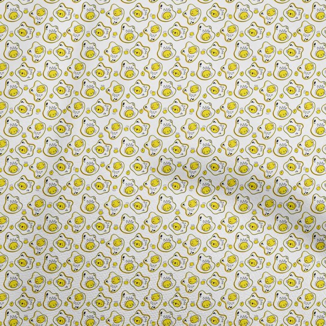 oneOone Velvet Off White Fabric Asian Kawaii Sewing Craft Projects Fabric Prints By Yard 58 Inch Wide