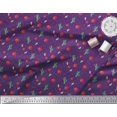 thumbnail image 2 of Soimoi Viscose Chiffon Fabric Triangle,Floral & Cactus Tree Fabric Prints By Yard 42 Inch Wide, 2 of 3