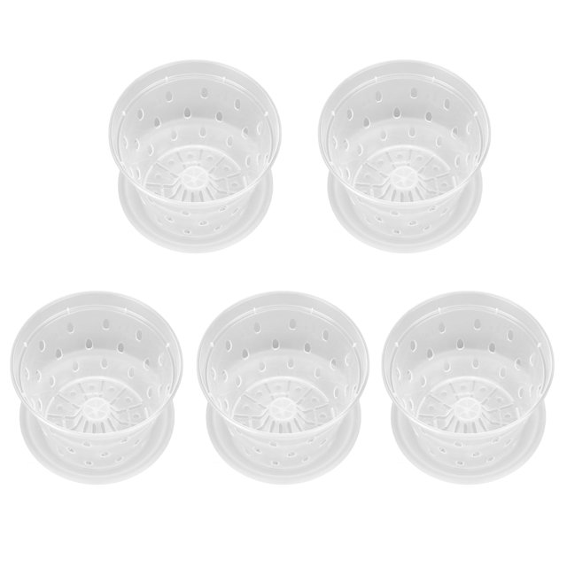 Repotting Orchid Pots, Hole Design Widely Plastic Optimal Drainage Orchid Flower Pot for Indoor