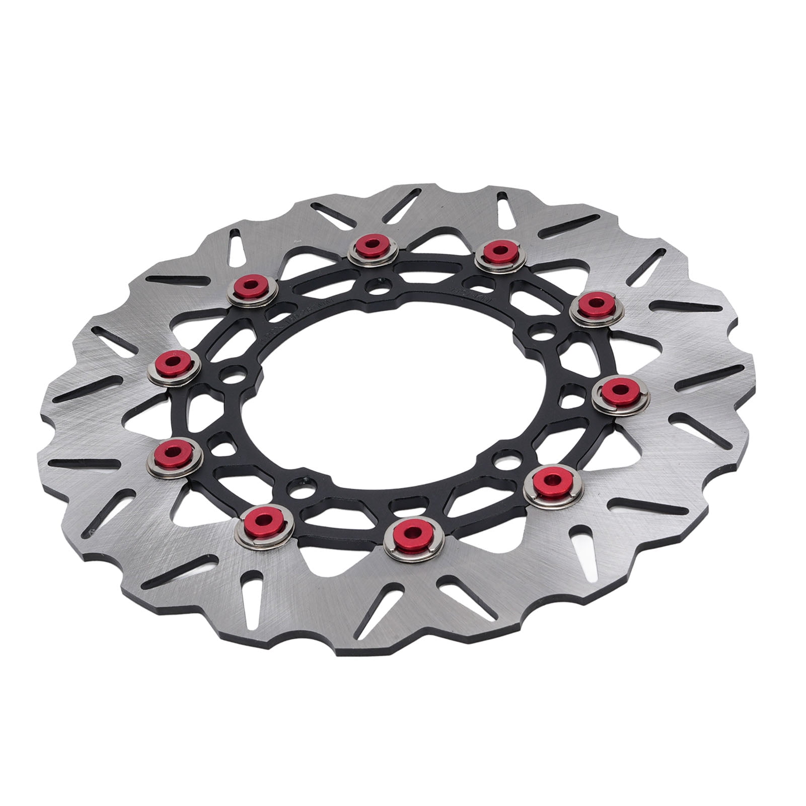 Disque de Frein avant de Moto, Disque de Frein de Roue avant, Acier Inoxydable, Alliage d'Aluminium, Compatible avec Remplacement pour Pcx125, Pcx150, Pcx160 avec Design Amélioré