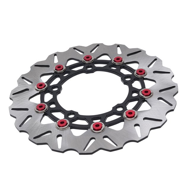 Disque de Frein avant de Moto, Disque de Frein de Roue avant, Acier Inoxydable, Alliage d'Aluminium, Compatible avec Remplacement pour Pcx125, Pcx150, Pcx160 avec Design Amélioré