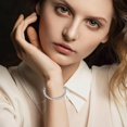 thumbnail image 4 of SIfdSeng Super Flash Bracelet Pull Bracelet Woman Simple Senior Sense Bracelet Jewelry Gift Daughter Bracelet Initial Bracelets for Women Rope Silver Pearl Bracelet, 4 of 4