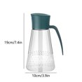 thumbnail image 2 of Olive Oil Dispenser,Olive Oil Dispenser Bottle Leakproof Glass Oil Container with Non-Slip Handle Automatic Cap and Stopper Oil Dispenser Bottle for Kitchen 630Ml,Olive Oil Dispenser Bottle, 2 of 7