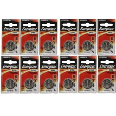 Energizer CR2450 Pile au Lithium 3 Volts - Lot de 12
