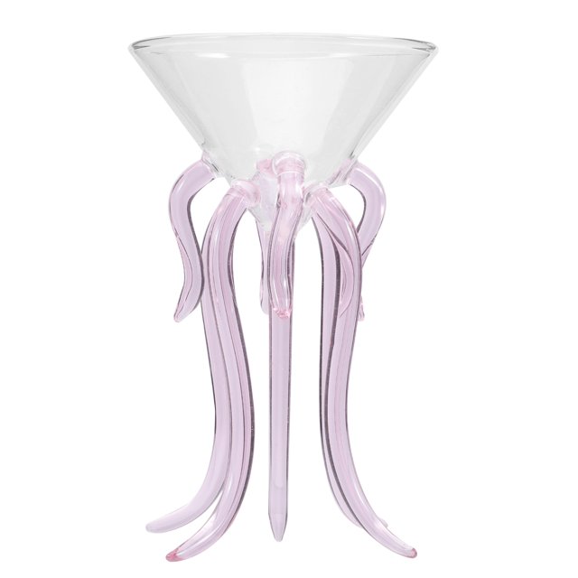 Verre à Cocktail Unique Verre à Cocktail Pieuvre Gobelet à Cocktail Gobelet à Boisson Gobelet Méduse