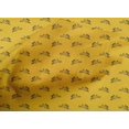 thumbnail image 4 of oneOone Cotton Cambric Yellow Fabric Rabbit Animal Craft Projects Decor Fabric Printed By The Yard 56 Inch Wide, 4 of 4
